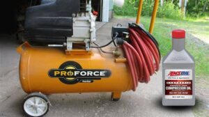 rotary screw compressor oil change